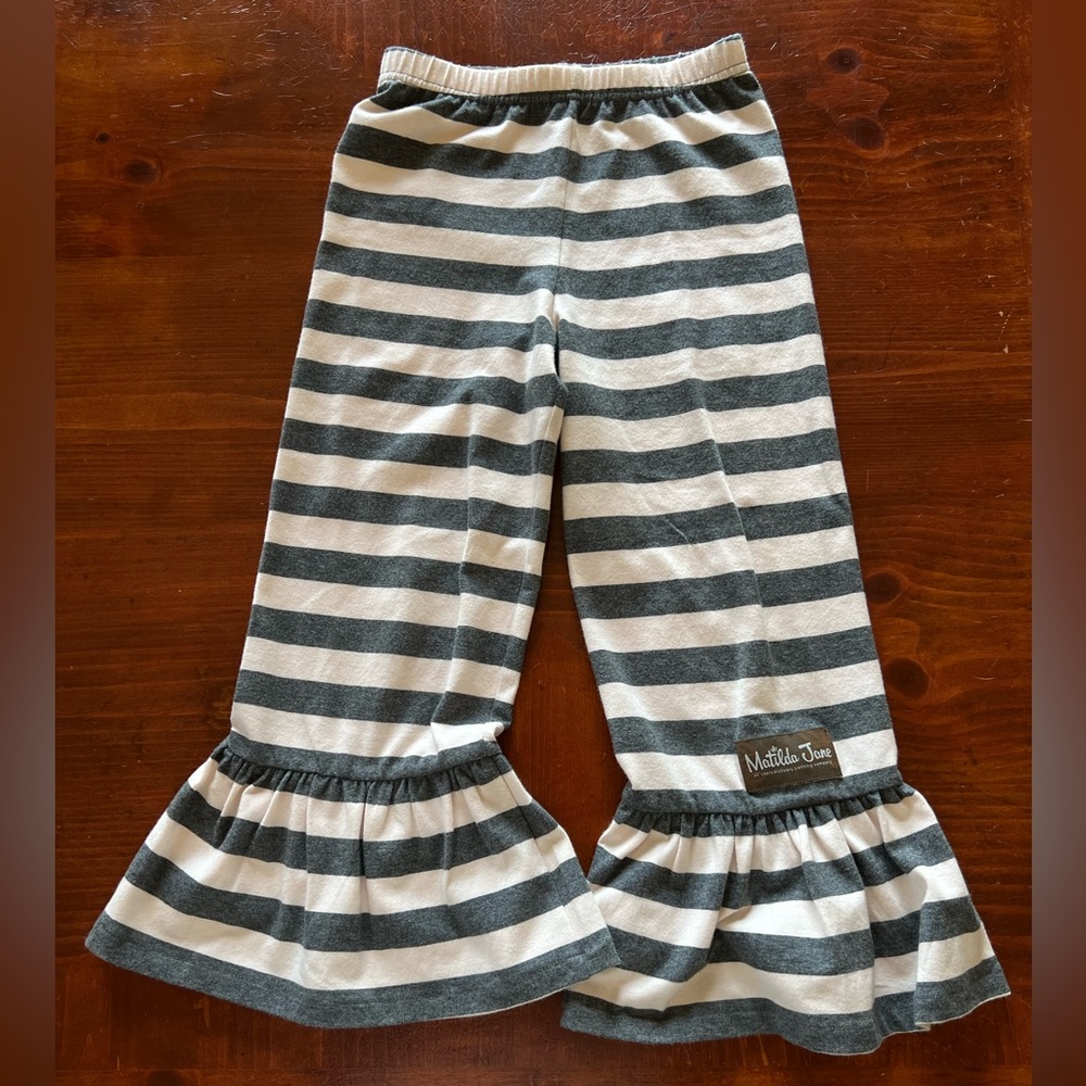 NWOT - Matilda Jane Striped Pant - Girls Size 6
